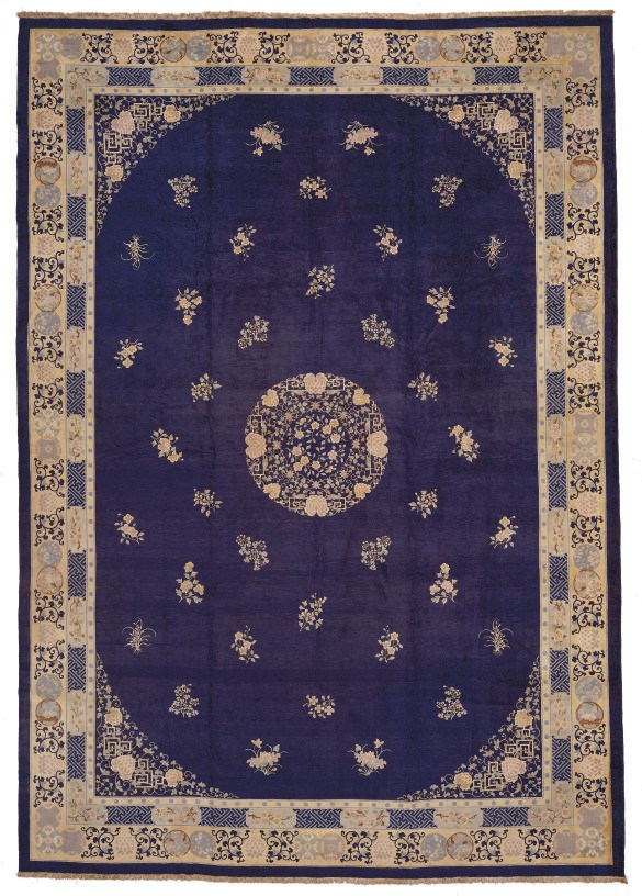 A massive fine Chinese carpet