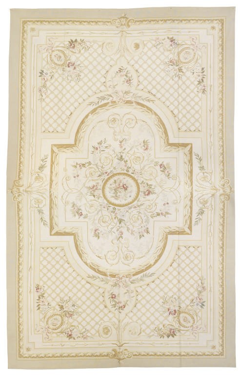 A fine Aubusson style carpet