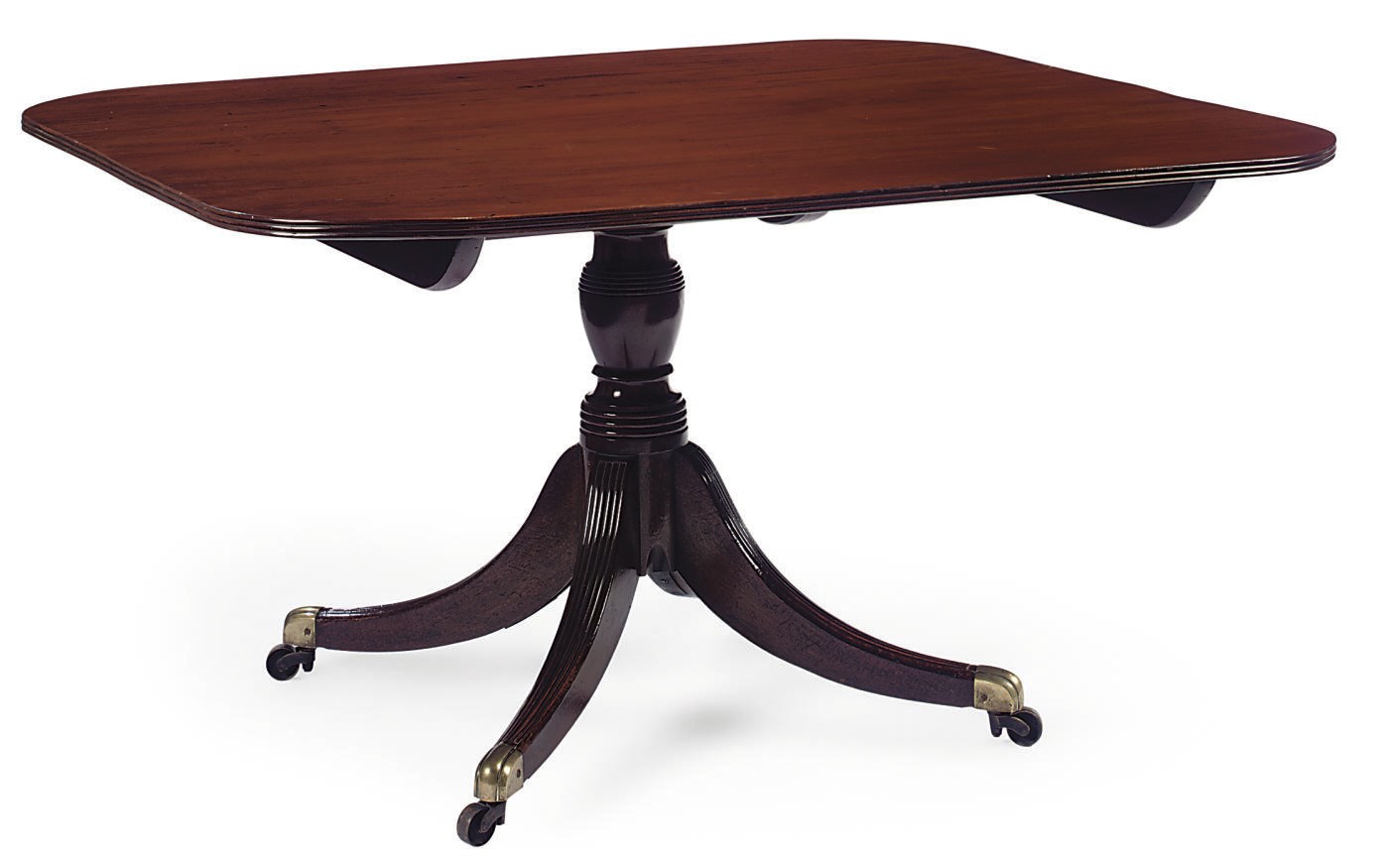 A REGENCY MAHOGANY BREAKFAST TABLE