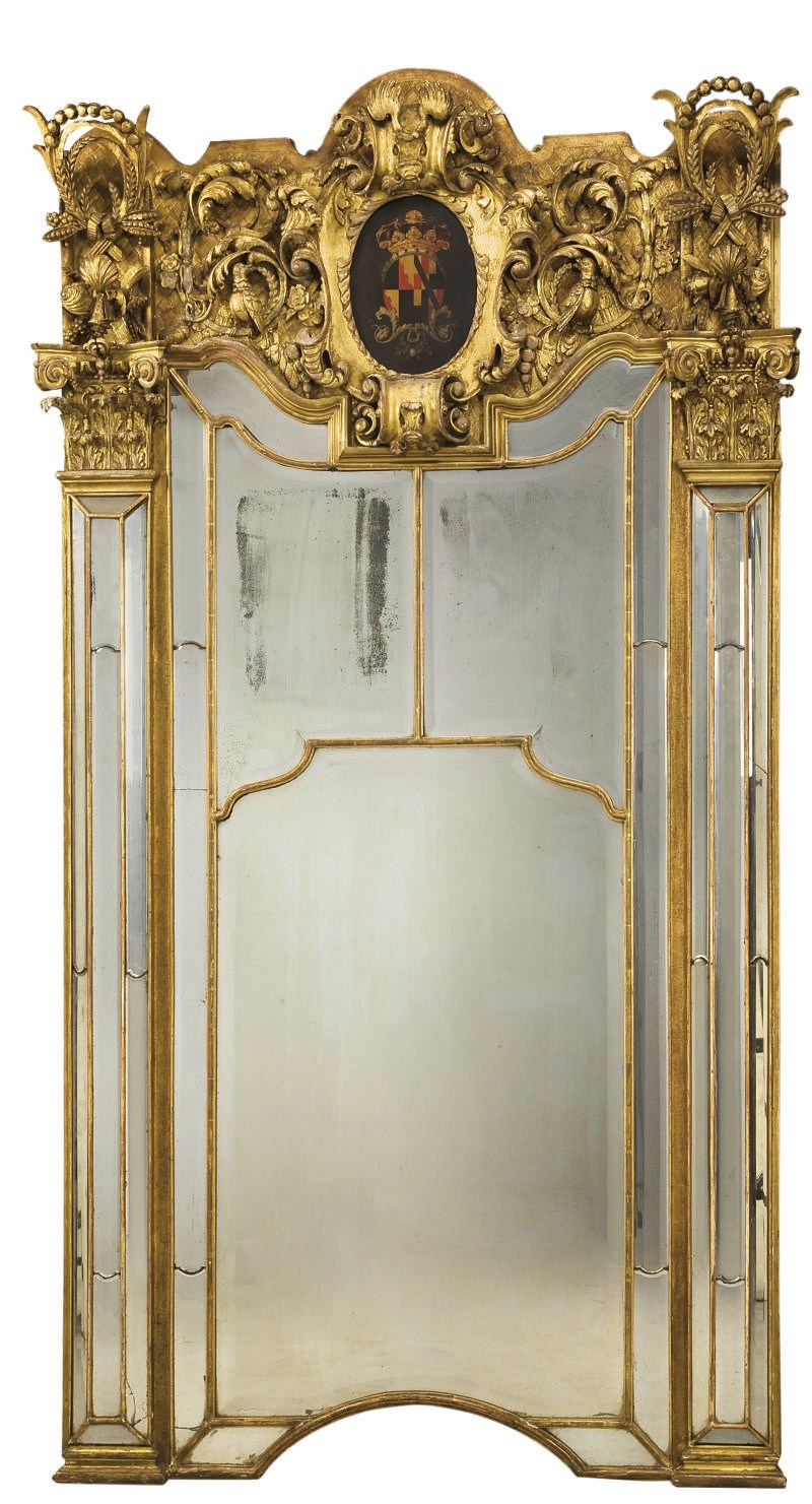 MIROIR DU MILIEU DU XIXEME SIECLE