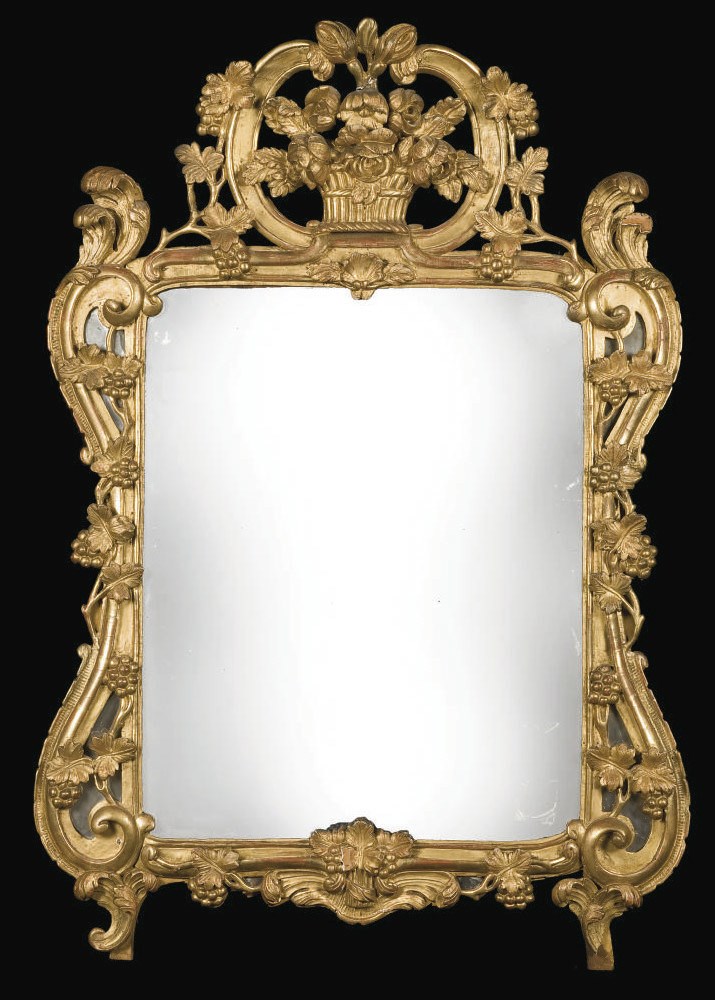 MIROIR D'EPOQUE LOUIS XV