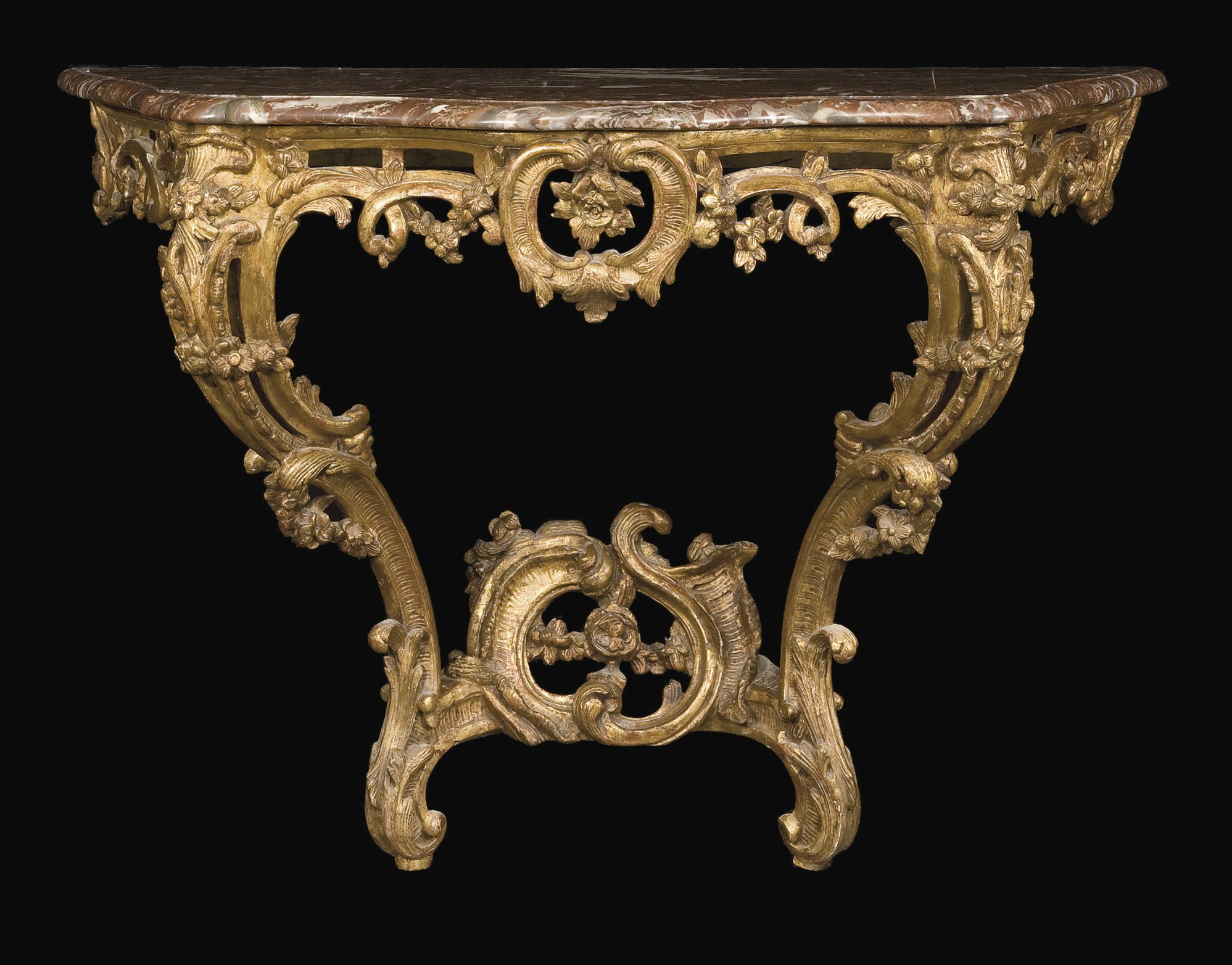 CONSOLE D'EPOQUE LOUIS XV