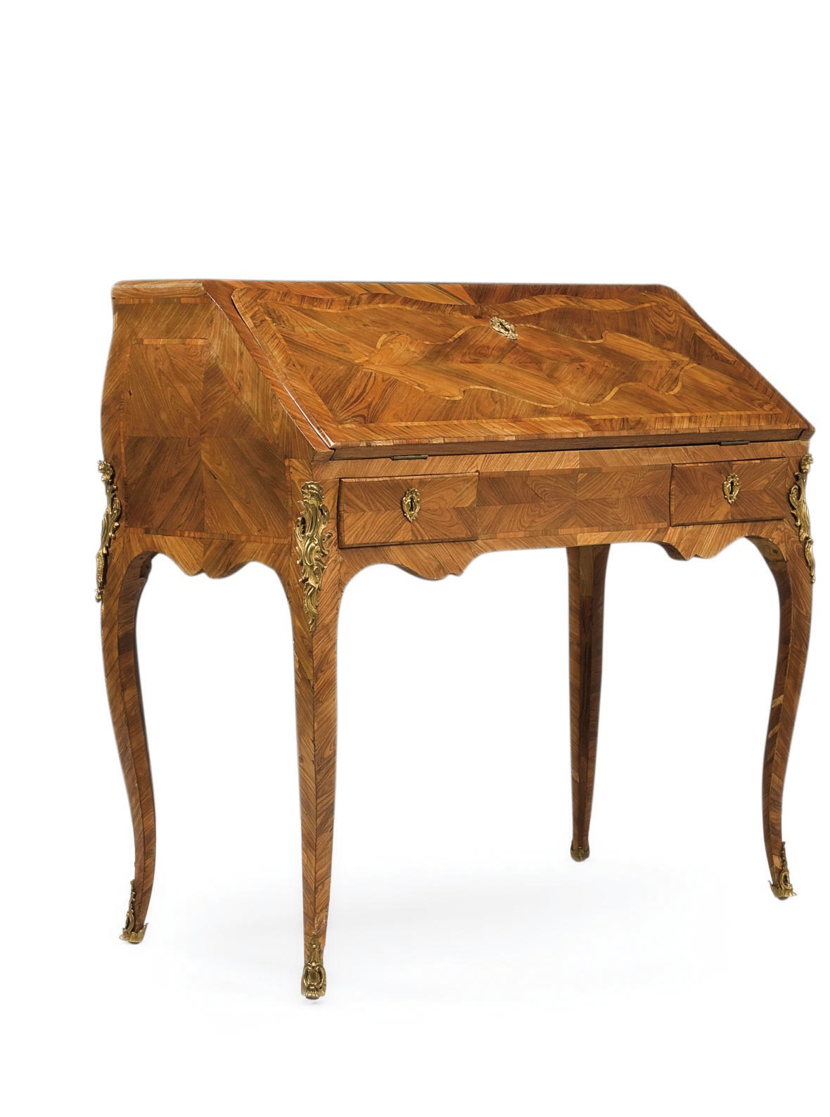 BUREAU EN PENTE D'EPOQUE LOUIS XV