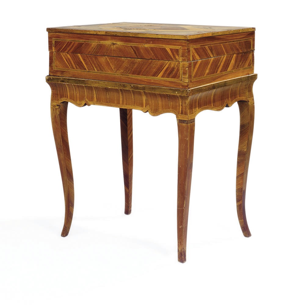 TABLE A JEUX DU MILIEU DU XVIIIEME SIECLE