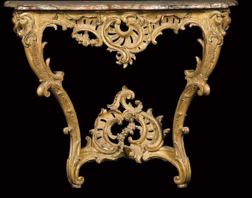 CONSOLE D'EPOQUE LOUIS XV