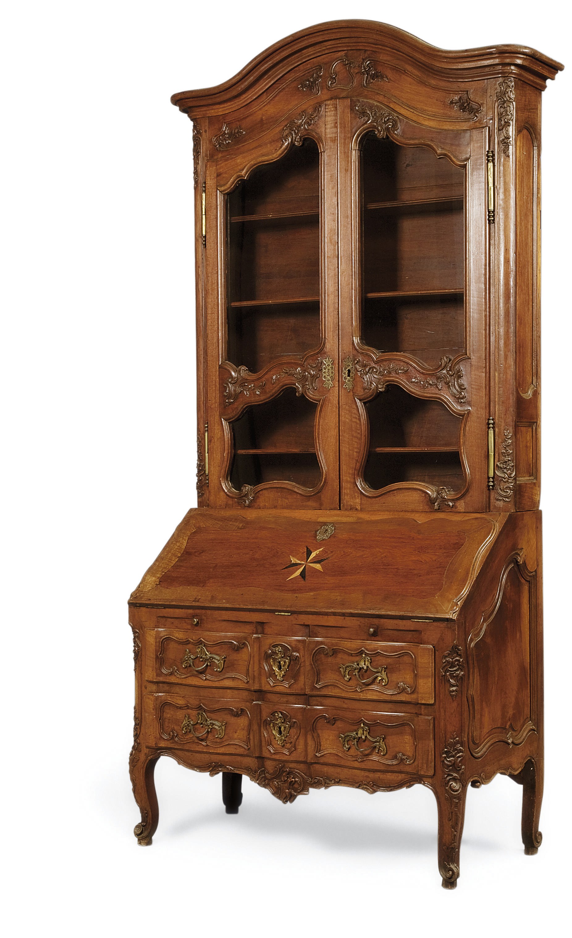 SECRETAIRE EN BIBLIOTHEQUE D'EPOQUE LOUIS XV