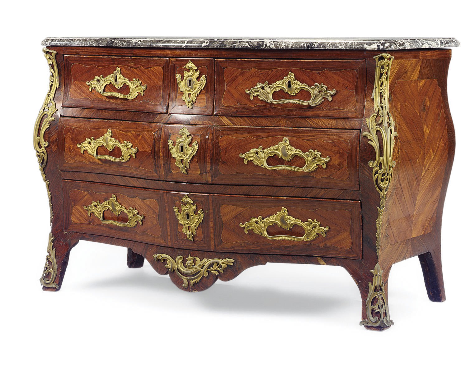 COMMODE TOMBEAU D'EPOQUE LOUIS XV