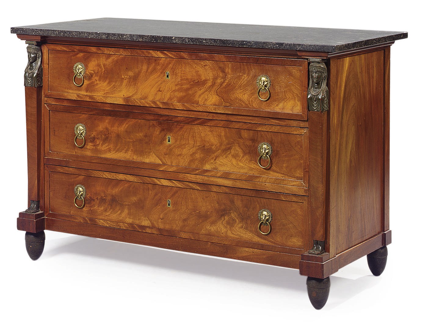 COMMODE D'EPOQUE EMPIRE