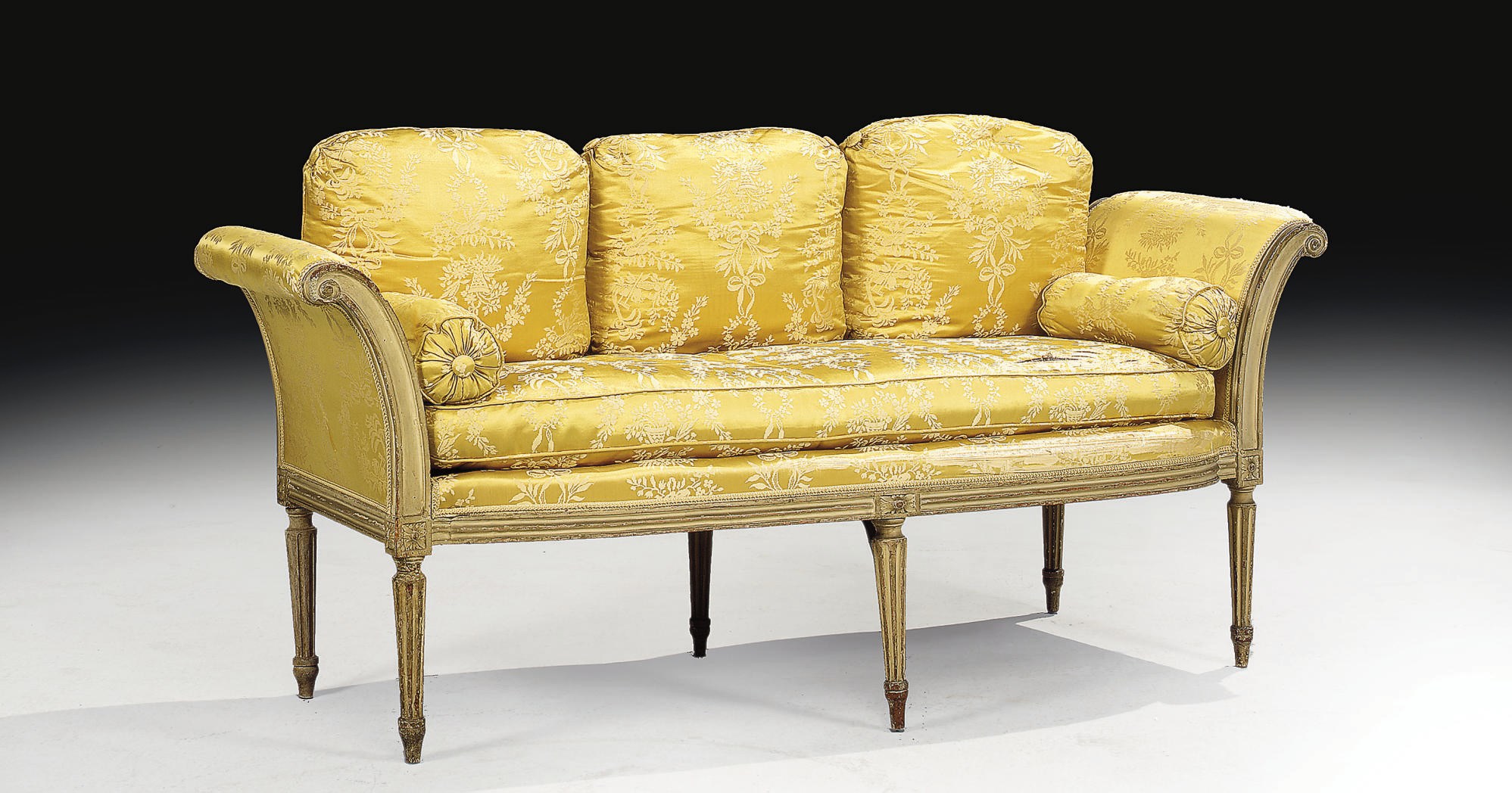 BANQUETTE D'EPOQUE LOUIS XVI