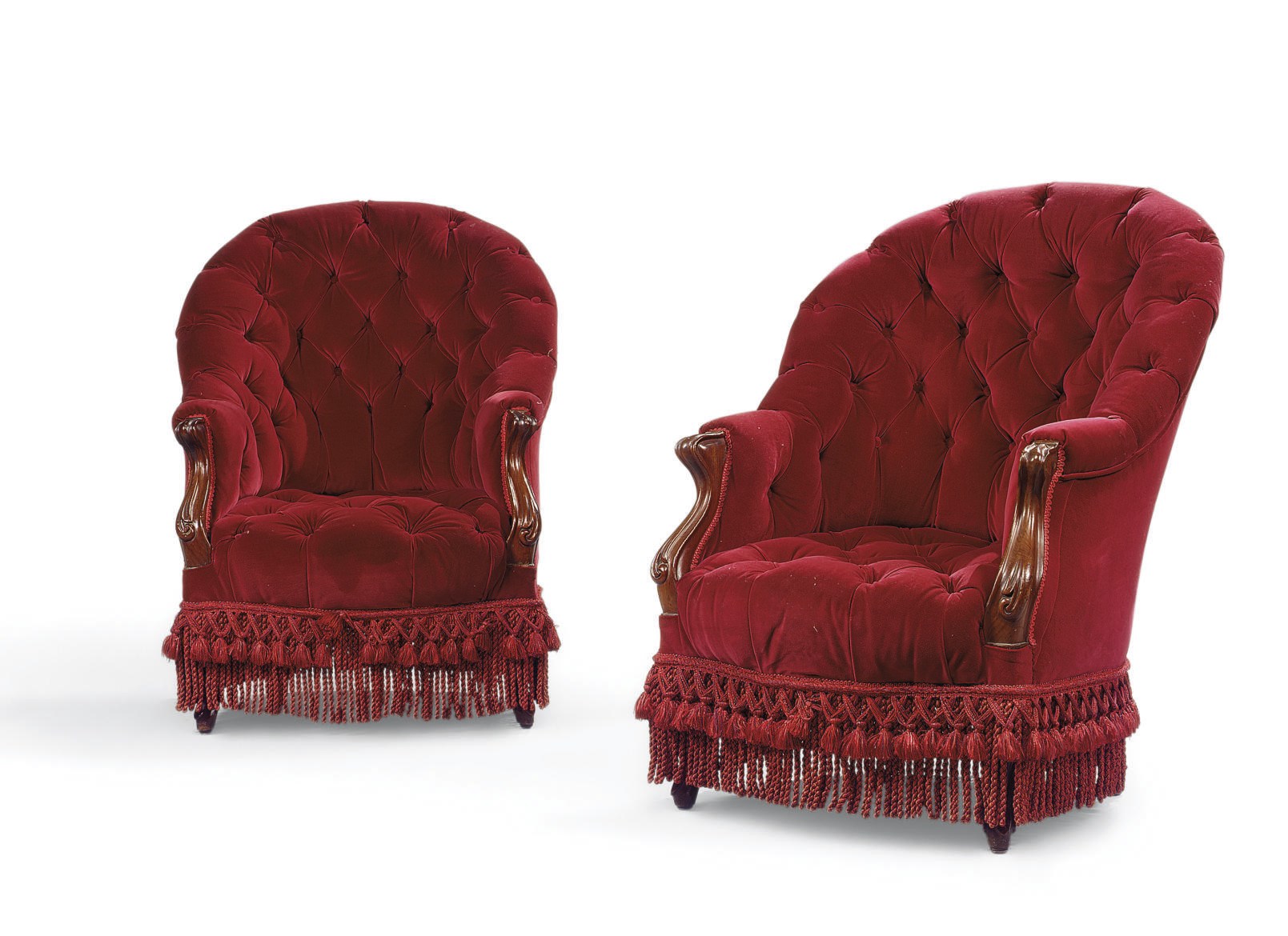 PAIRE DE FAUTEUILS D'EPOQUE NAPOLEON III