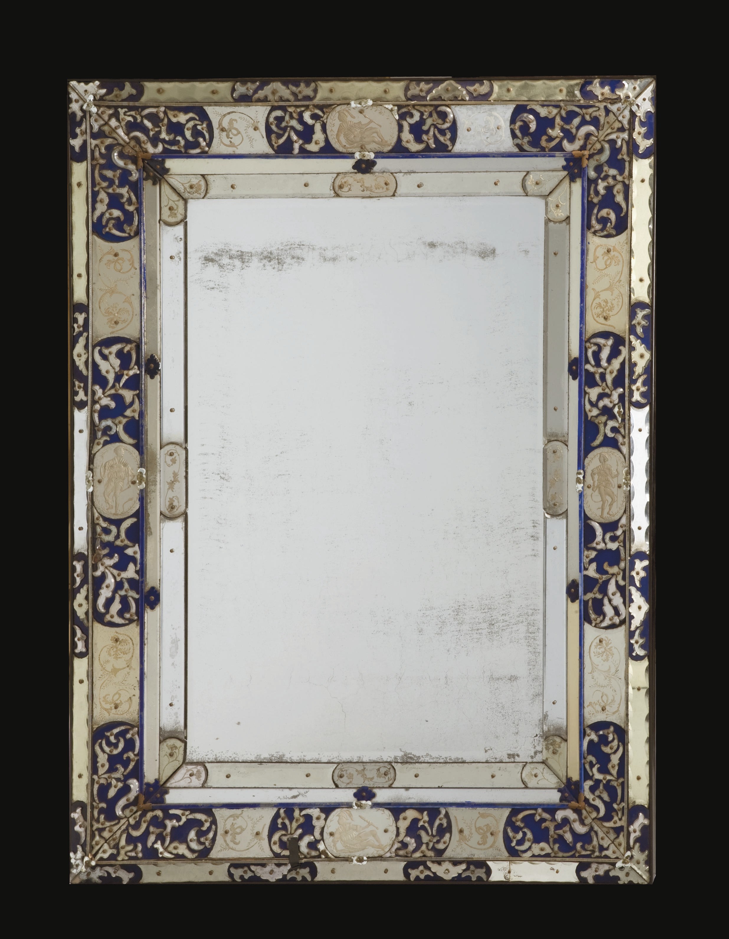 MIROIR ITALIEN DU XIXEME SIECLE
