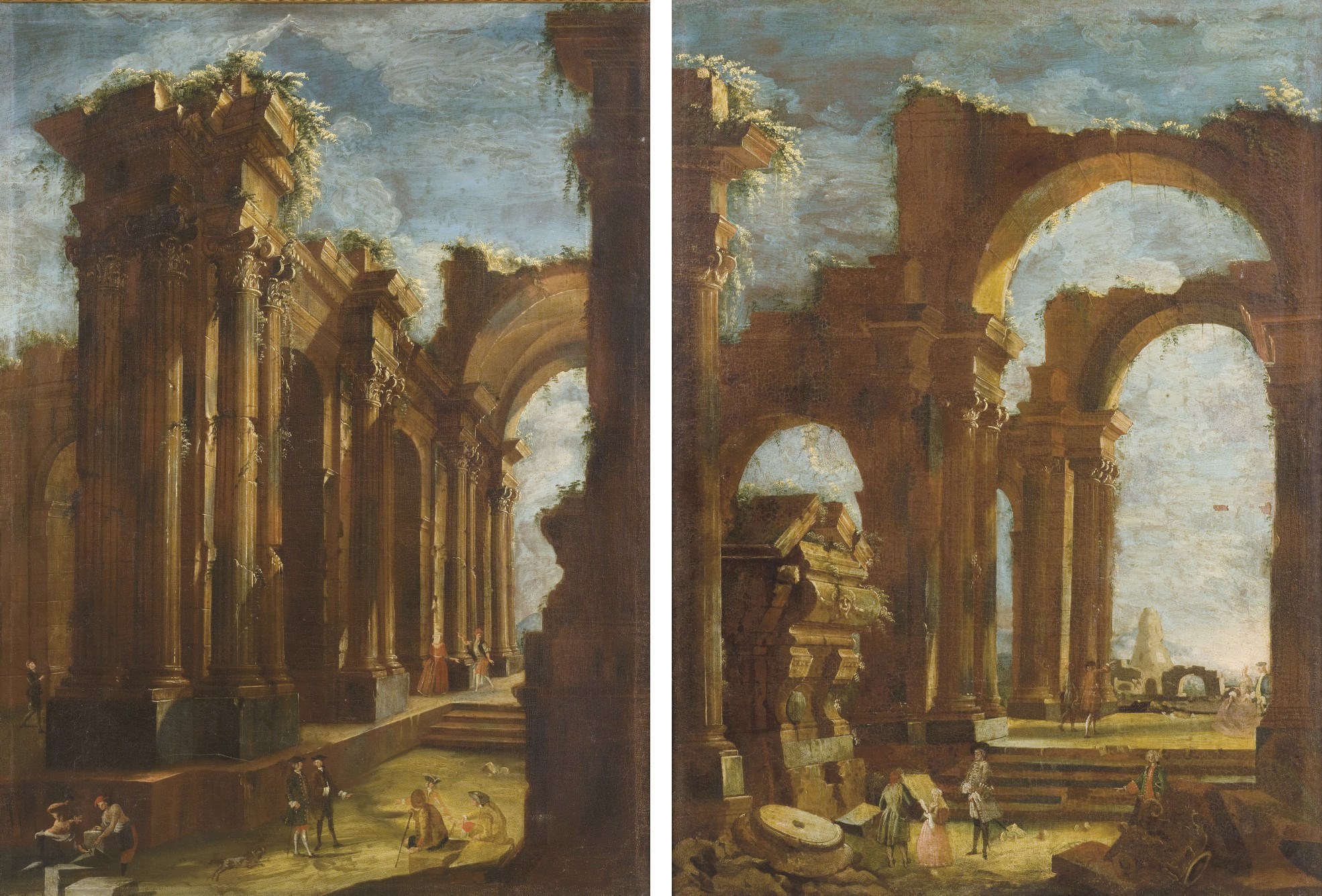 ENTOURAGE DE DOMENICO ROBERTI (ROME VERS 1642 - 1707)