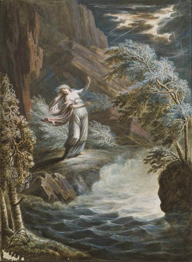 ATTRIBUE A JOHAN GOTTFRIED BENEDICT THEIL (FRIEDRICHSTADT 1745-1797 DRESDE)