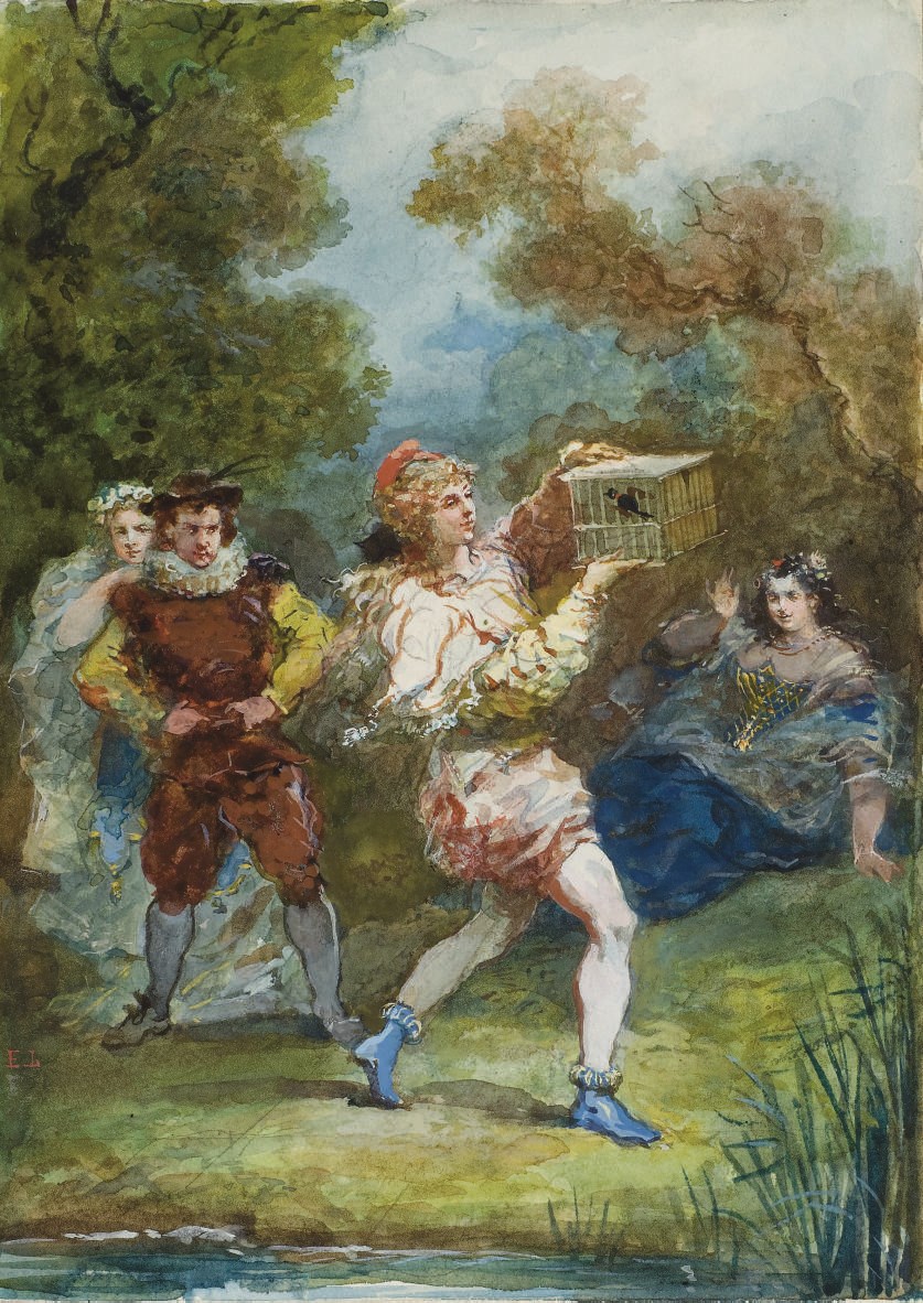 EUGENE-LOUIS LAMI (PARIS 1800-1890)