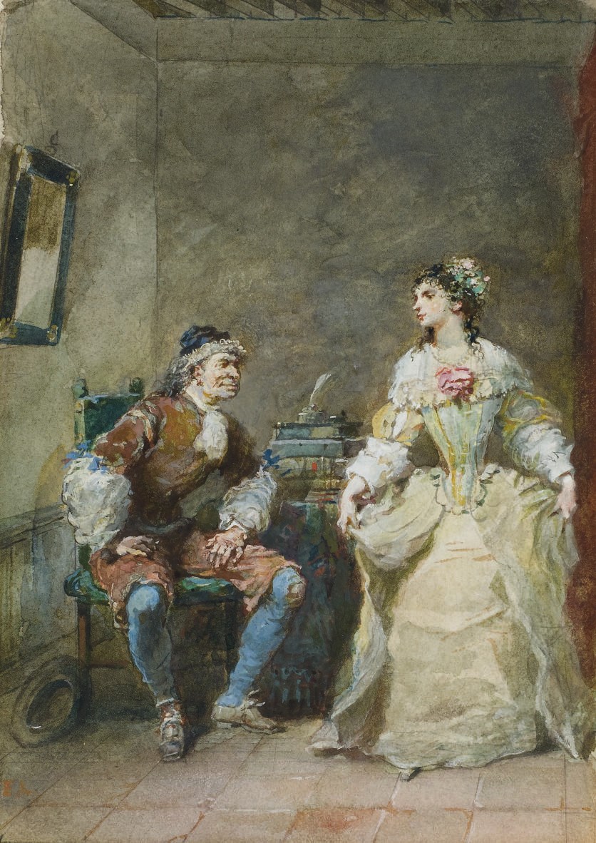 EUGENE-LOUIS LAMI (PARIS 1800-1890)