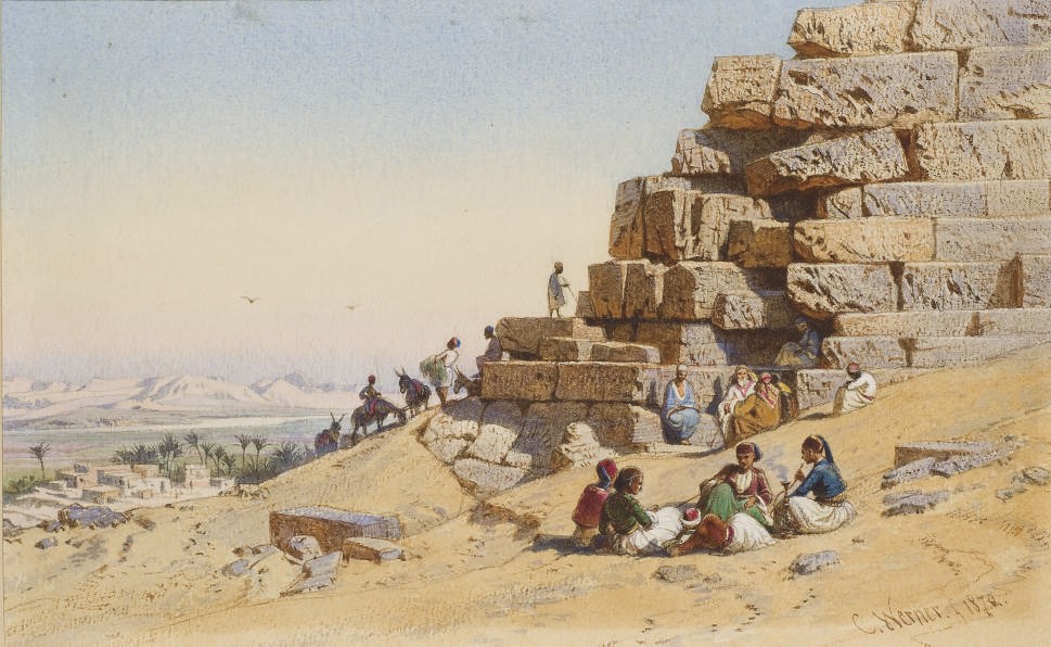 CARL FRIEDRICH HEINRICH WERNER (WEIMAR 1808-1894 LEIPZIG)