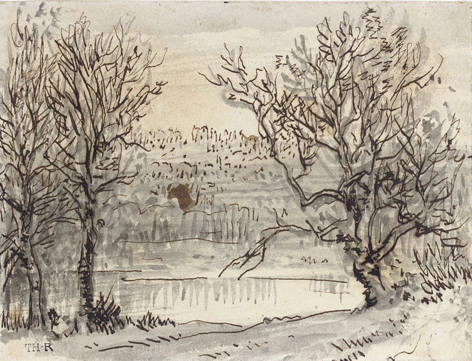 THEODORE ROUSSEAU (PARIS 1812-1867 BARBIZON)