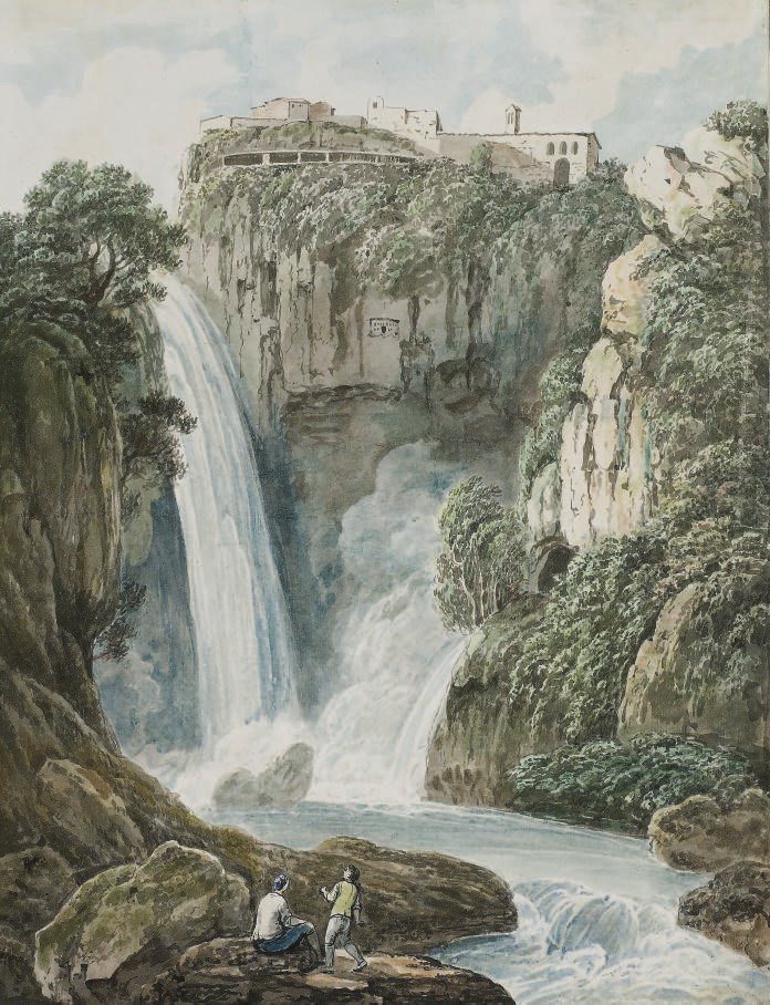 ATTRIBUE A JOHANN HEINRICH WILHELM TISCHBEIN (HAINA 1751-1829 EUTIN)