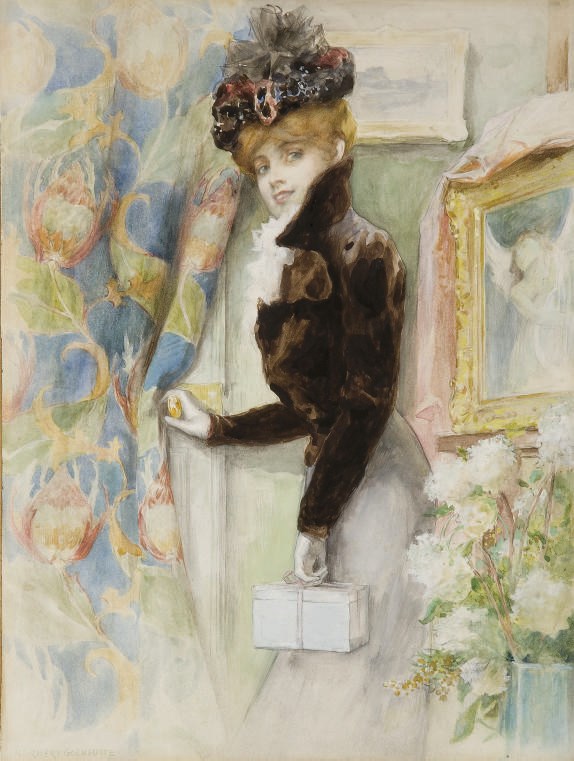 NORBERT GOENEUTTE (PARIS 1854-1894 AUVERS-SUR-OISE)