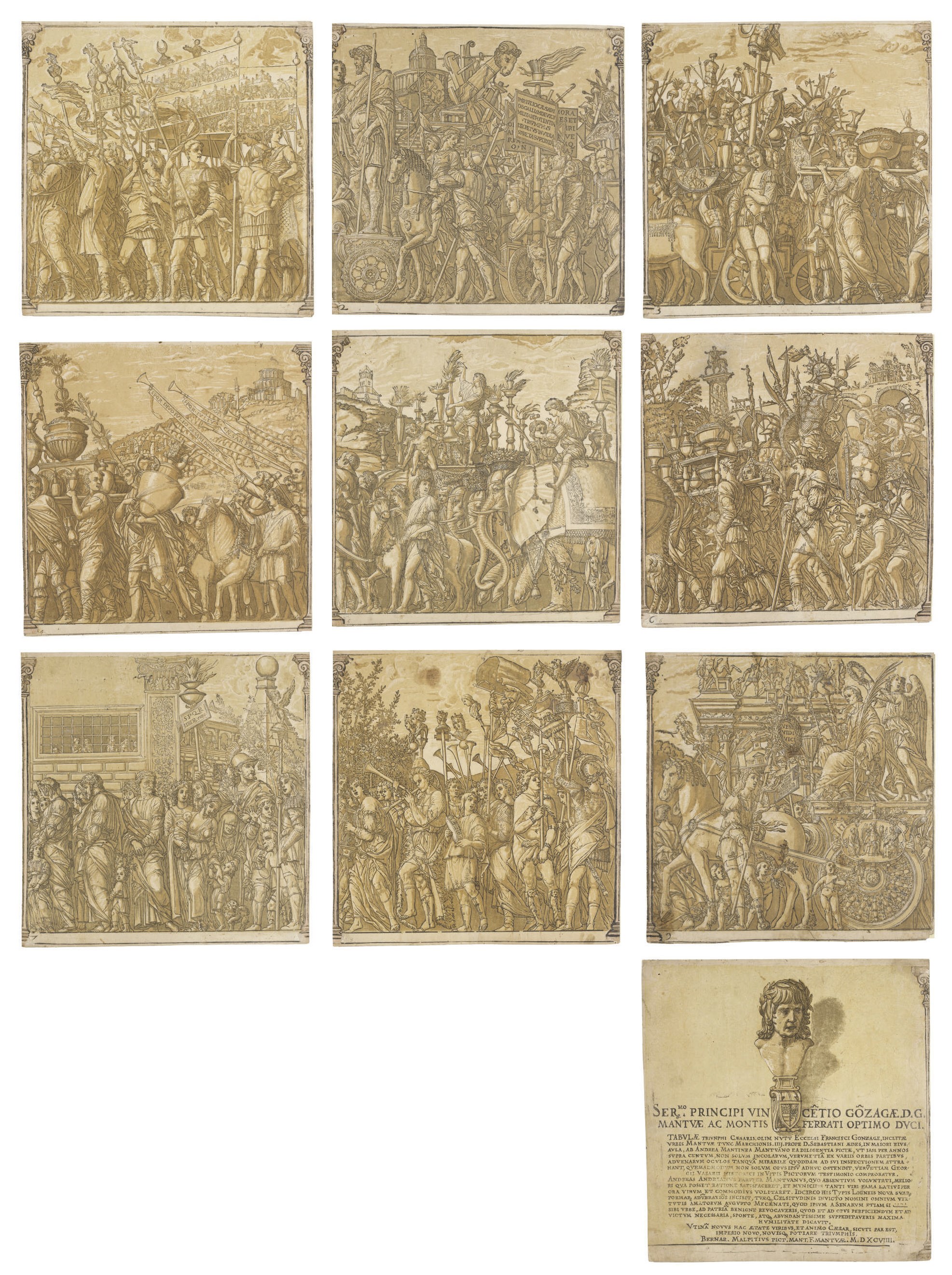 Andrea Andreani (1558/59 -1629) after Andrea Mantegna (circa 1431-1506)