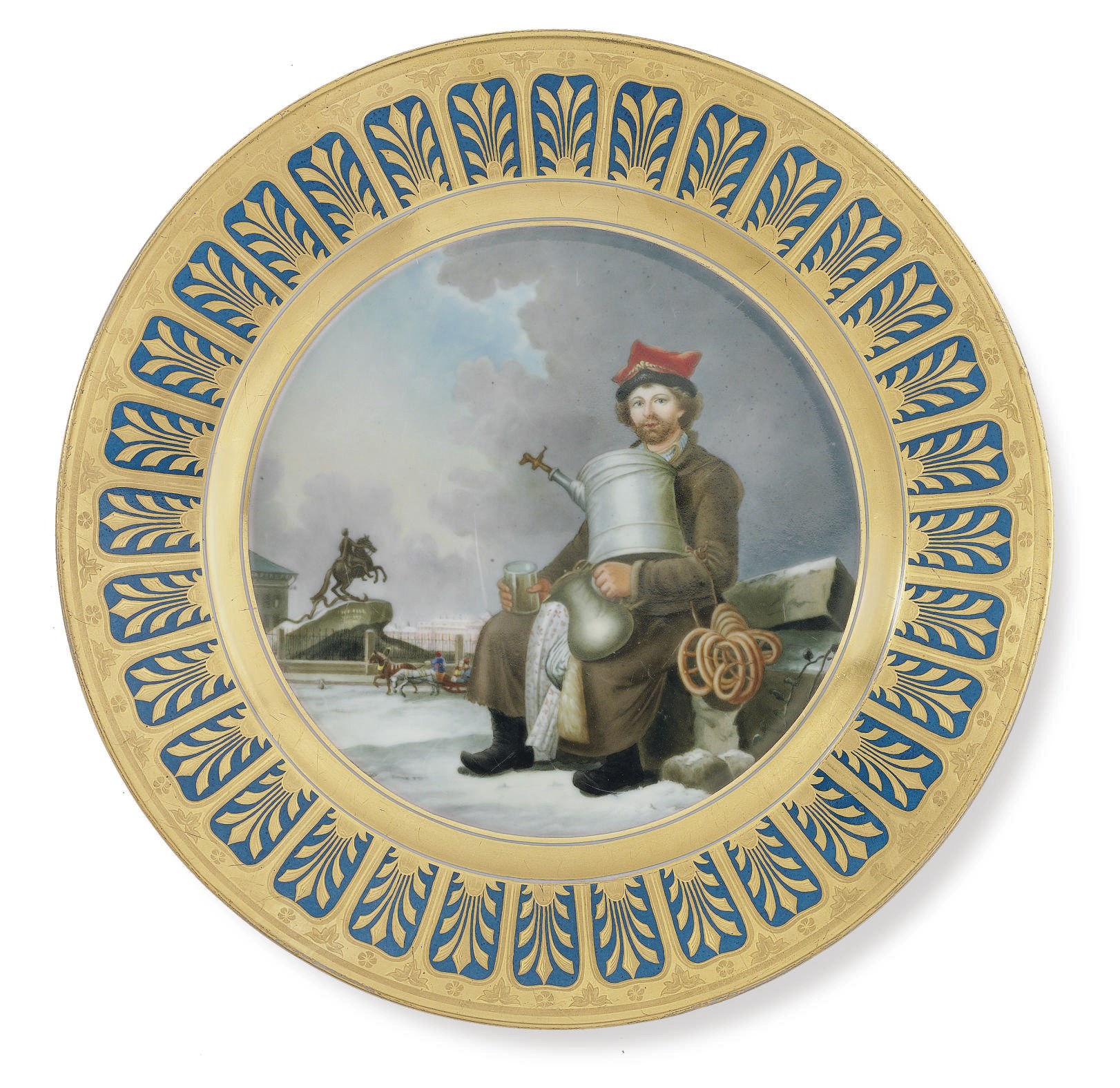A Porcelain Plate
