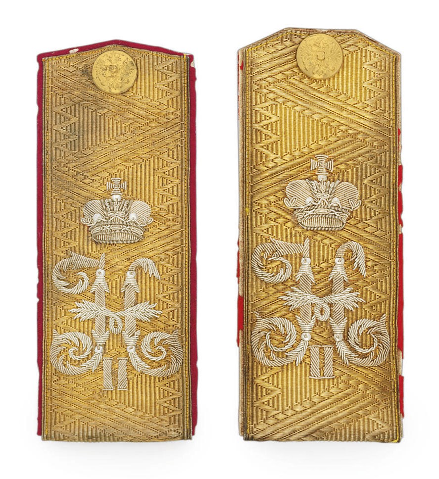 Two general shoulder boards