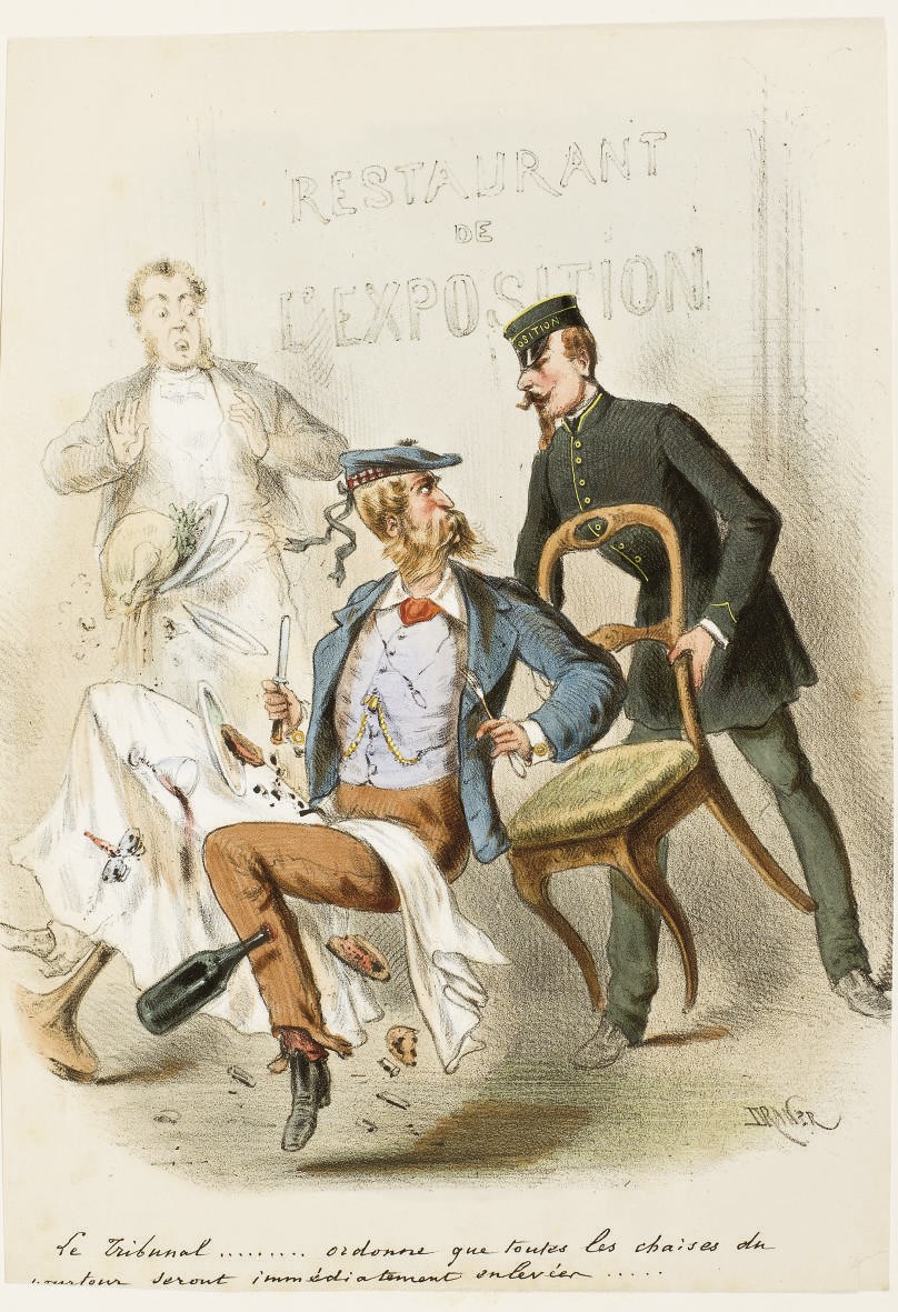 DRANER, Jules Jean Georges Renard (1833-1926). Souvenirs de l'exposition de 1867. Types pris sur nature. Paris: Dusacq et Cie, s.d. (1867).