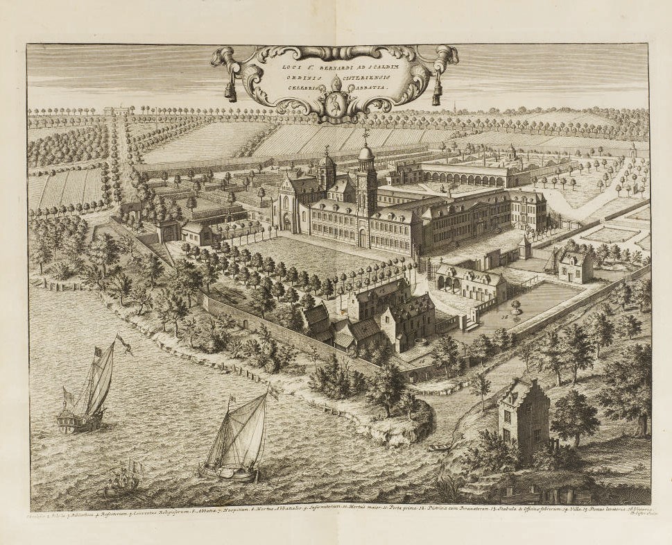SANDERS, Antoine (1586-1664). Chorographia Sacra Brabantiae... La Haye: Christian Van Lom, 1726-1727.