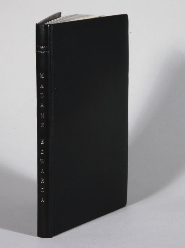 [BATAILLE, Georges (1897-1962).] ANGÉLIQUE, Pierre. Madame Edwarda. Paris: Éditions du Solitaire, 1937 [1941].