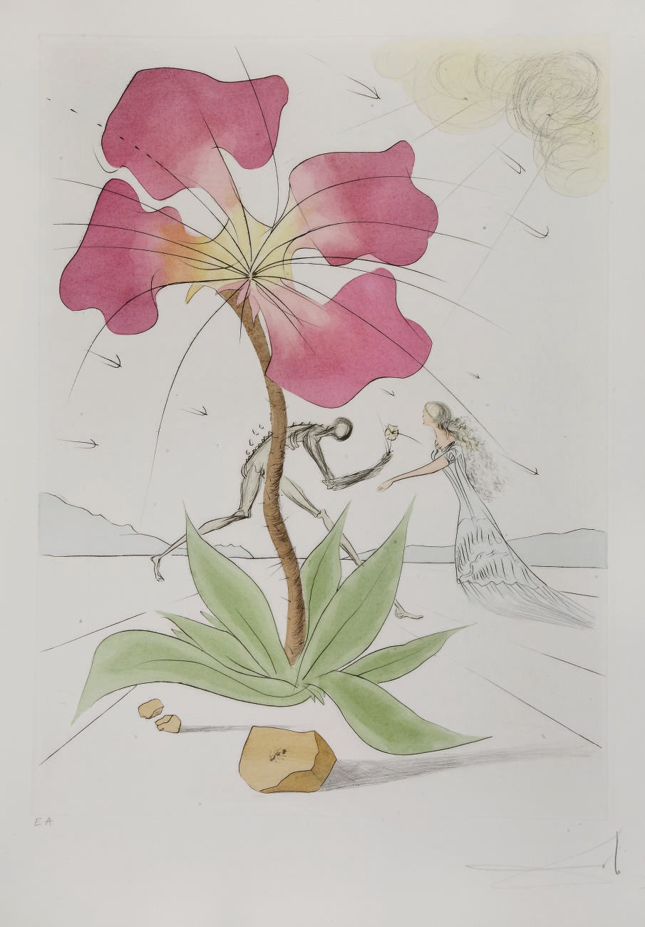 [DALI] --EBAN, Abba (préface). Homage to Israel To Her 25th Anniversary. The Twelve Tribes of Israel. New York: Transworld Art Corporation, 1973.