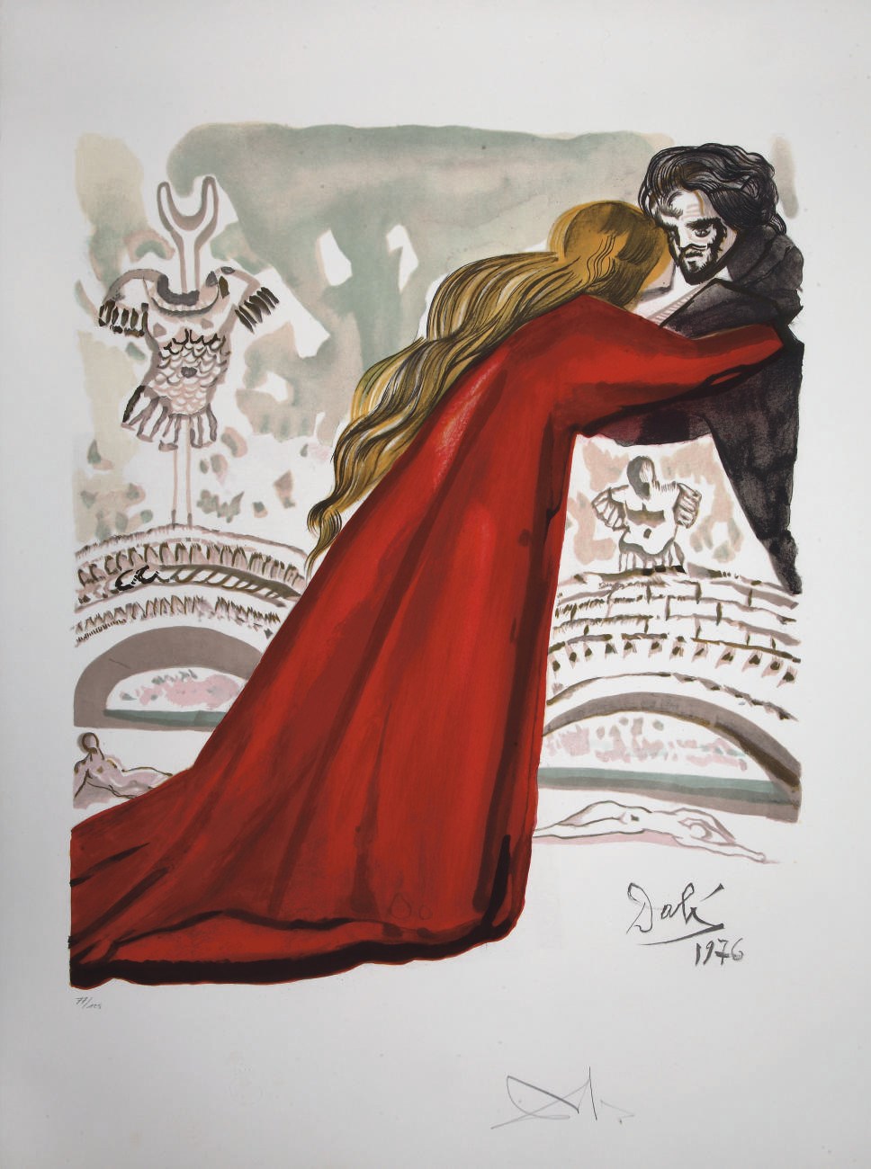 [DALI] -- OVIDE. L'Art d'aimer. [Paris: Centre culturel, 1978.]