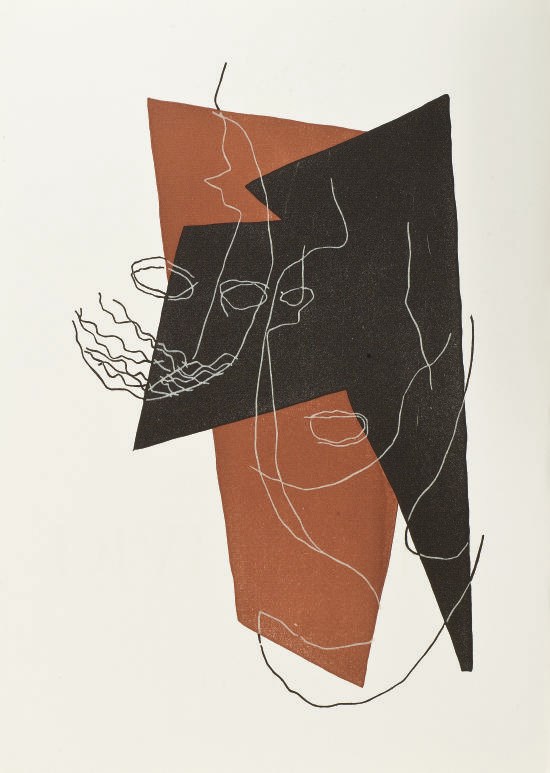 [LAURENS] -- LUCIEN DE SAMOSATE (ca. 125-180). Dialogues. Gravures sur bois originales de Henri Laurens. Paris: Tériade, 1951.