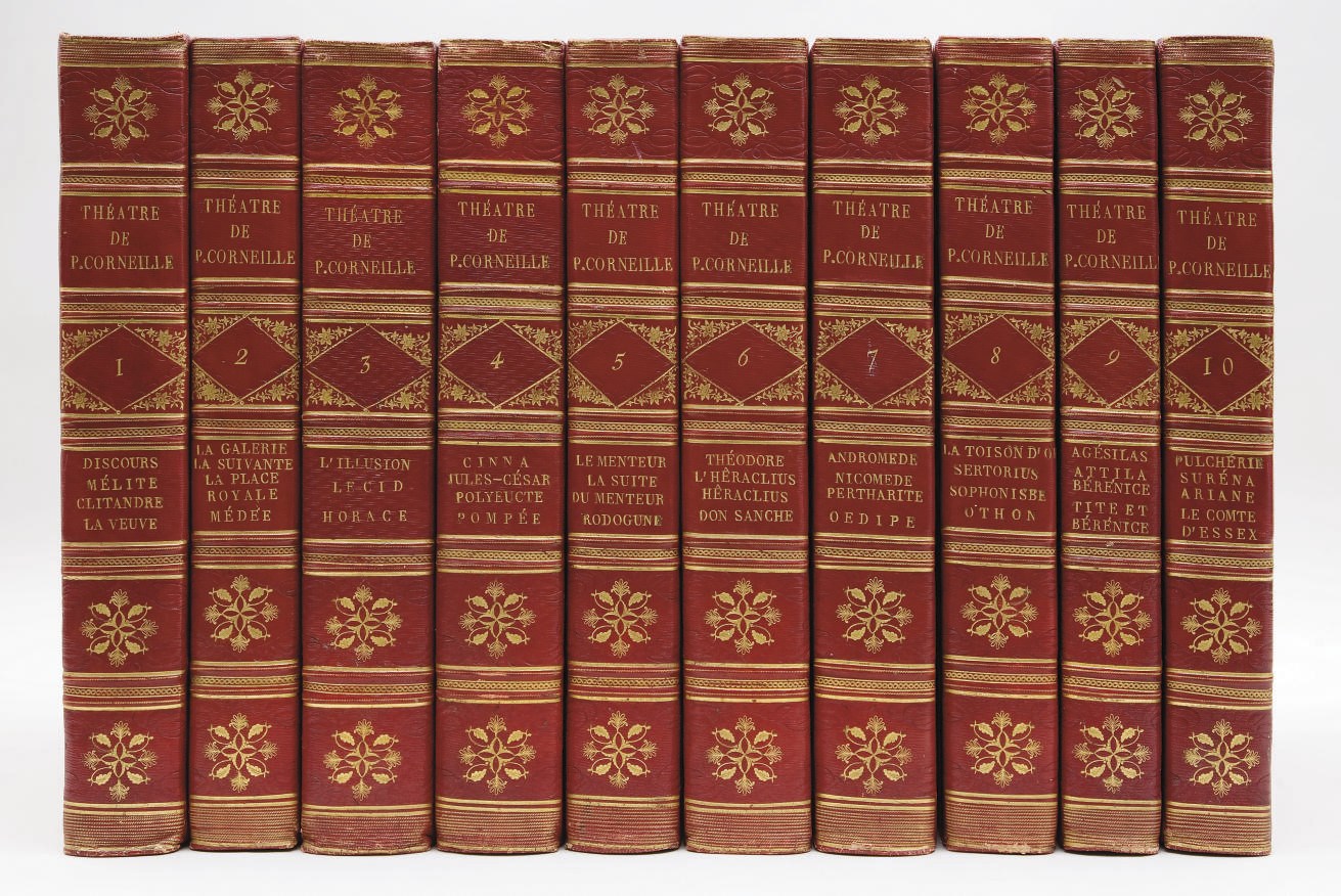 CORNEILLE, Pierre (1606-1684). Théâtre avec les commentaires de Voltaire. Paris: P. Didot l'aîné, 1795-1796.