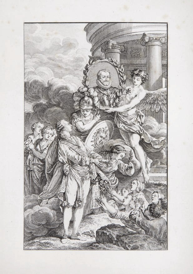 FÉNELON, François de Salignac de La Mothe (1651-1715). Les Aventures de Télémaque, fils d'Ulysse, gravées par Drouët. Tome premier [seul paru]. Paris: Fauseret pour Drouët, 1781.