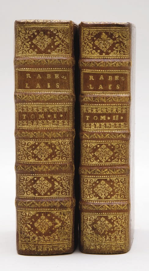 RABELAIS, François (1494?-1553). Les Oeuvres. Augmentées de la vie de l'auteur & de quelques remarques sur sa vie & sur l'histoire. [Amsterdam:] Elzevier, 1663.