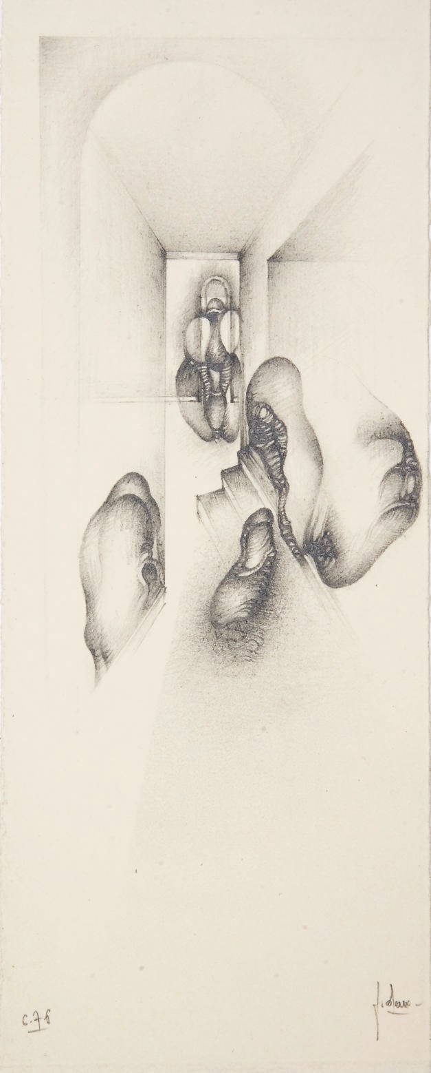 [DEUX] -- PIEYRE DE MANDIARGUES, André, NOËL, Bernard et JELENSKI, Constantin. Processus I, II & III. Vence: Pierre Chave, 1977.