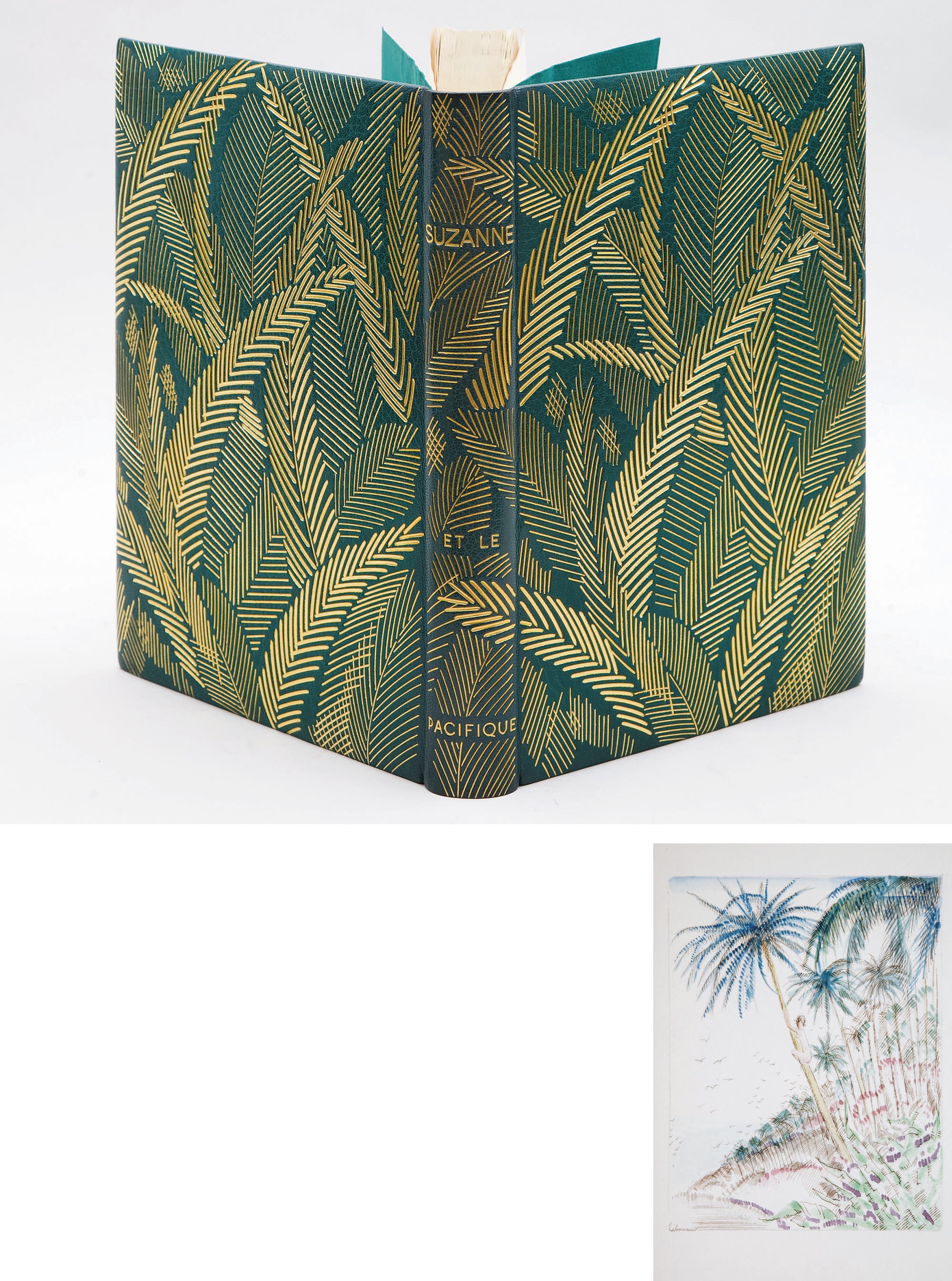 [LABOUREUR] -- GIRAUDOUX, Jean (1882-1944). Suzanne et le Pacifique. Paris: Les Cent Une, 1927.