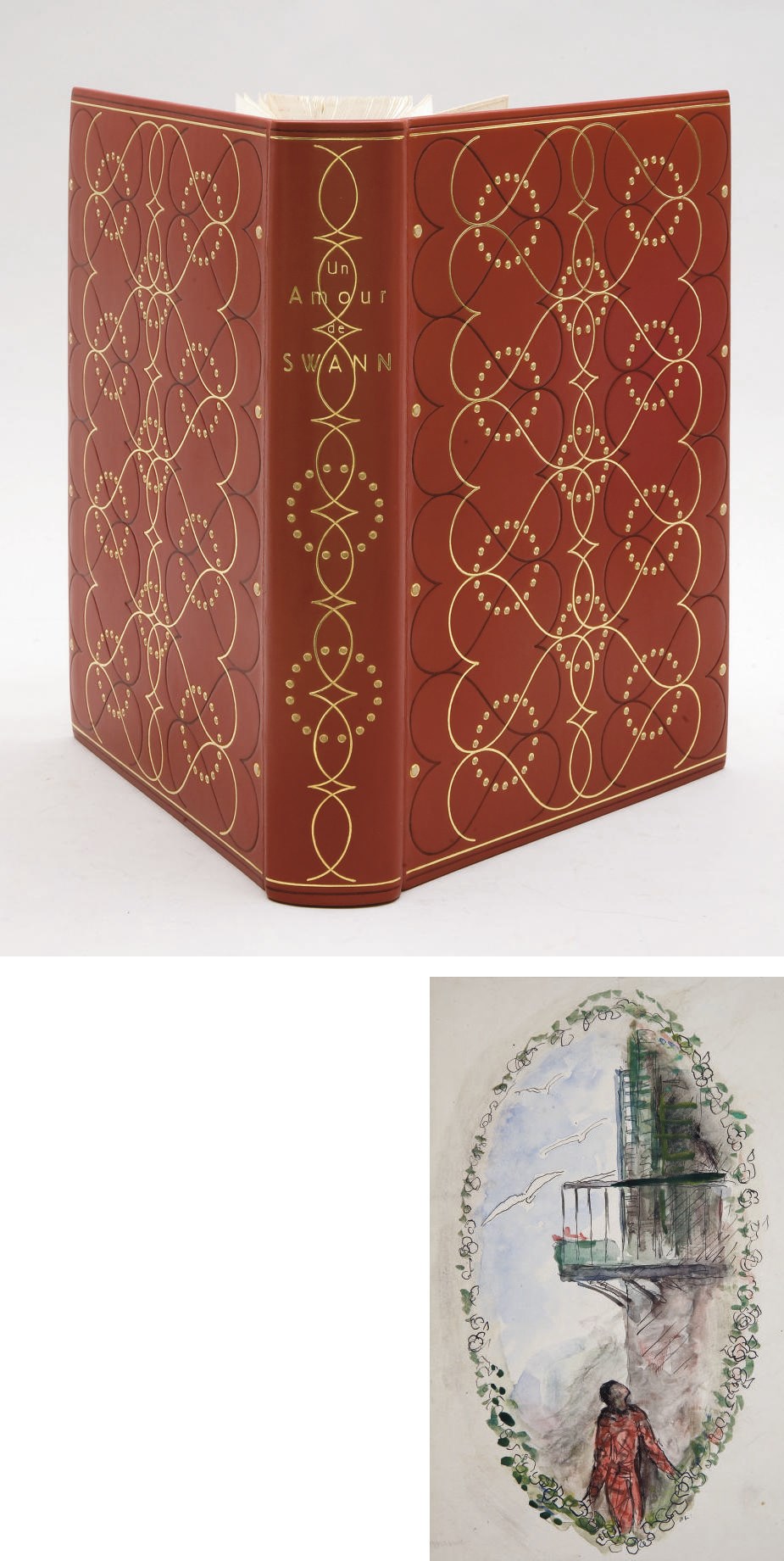 [LAPRADE] -- PROUST, Marcel (1871-1922). Un amour de Swann. [Paris:] NRF, 1930.