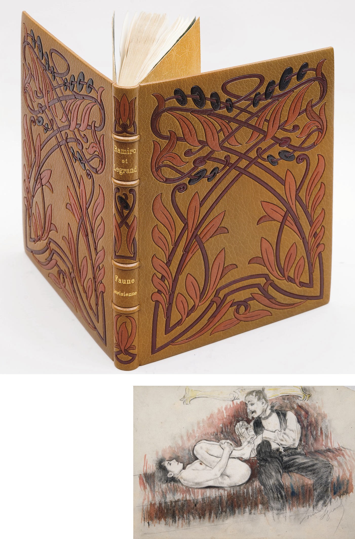 [LEGRAND] -- RAMIRO, Érastène (1853-1928). Faune parisienne. Paris: Gustave Pellet, 1901.