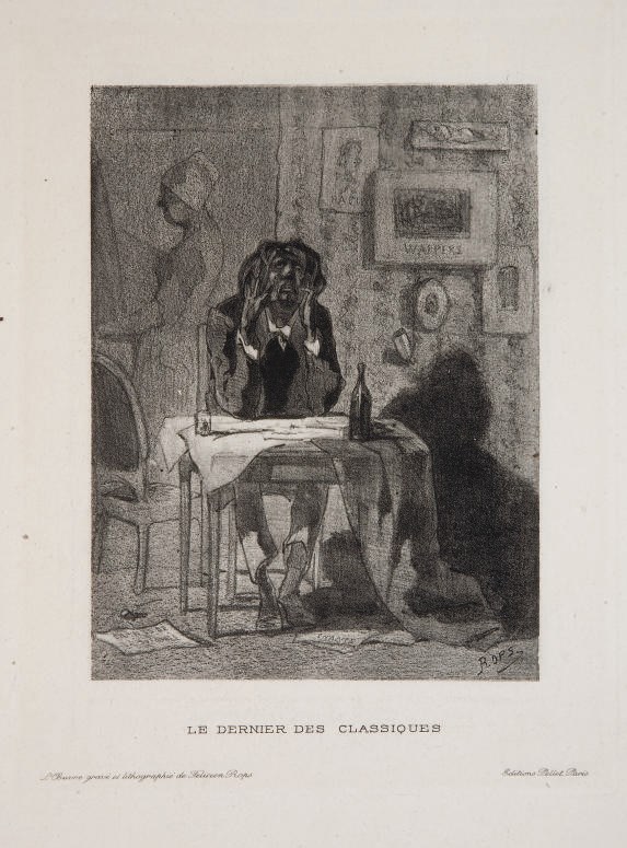 [ROPS] -- EXSTEENS, Maurice. L'Oeuvre gravé et lithographié de Félicien Rops. Paris: Pellet, 1928.