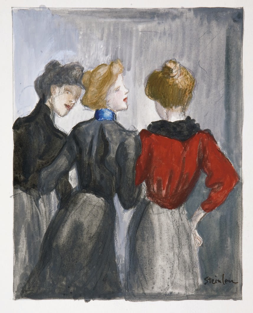 [STEINLEN] -- FRANCE, Anatole (1844-1924). L'Affaire Crainquebille. 63 compositions de Steinlen. Paris: Pelletan, 1901.