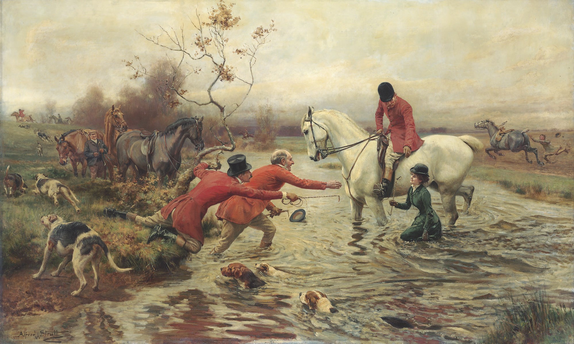 Alfred William Strutt (British, 1856-1924)