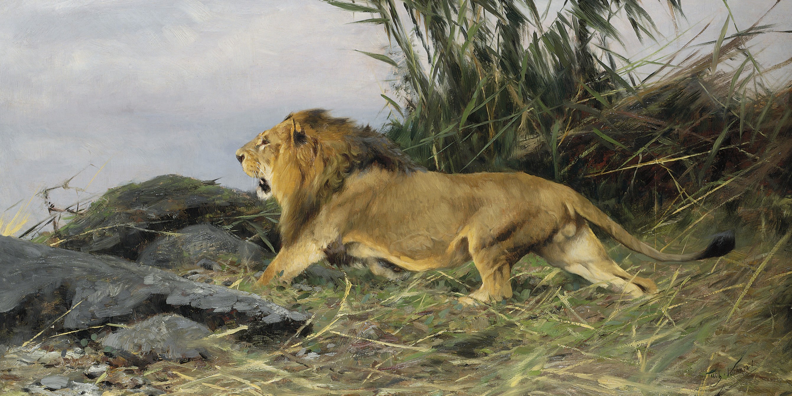 Wilhelm Frederich Kuhnert (German, 1865-1926)