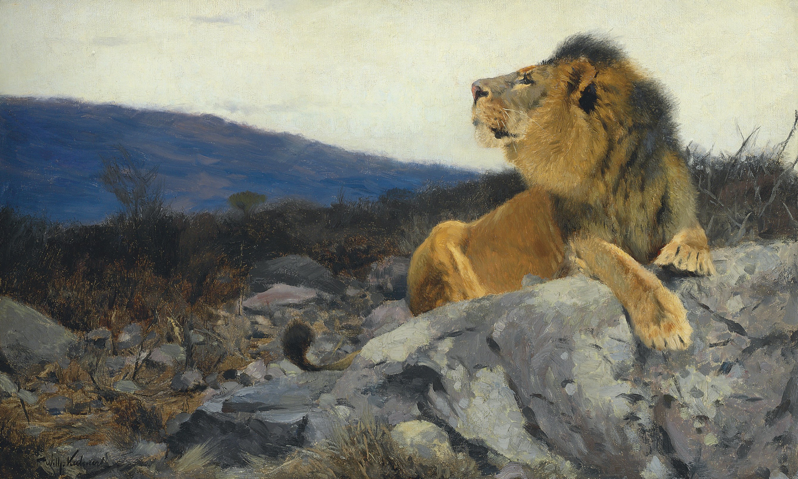 Wilhelm Friedrich Kuhnert (German, 1865-1926)