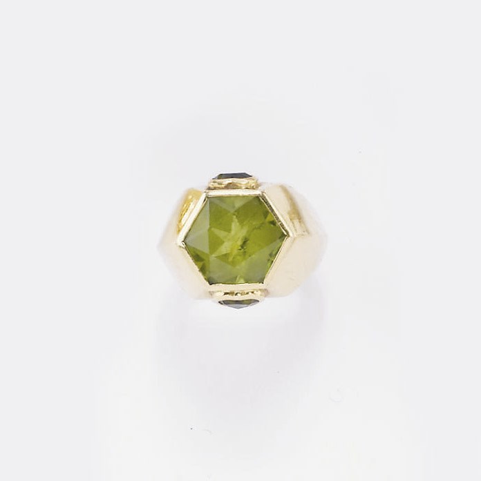 ANELLO CON PERIDOTI