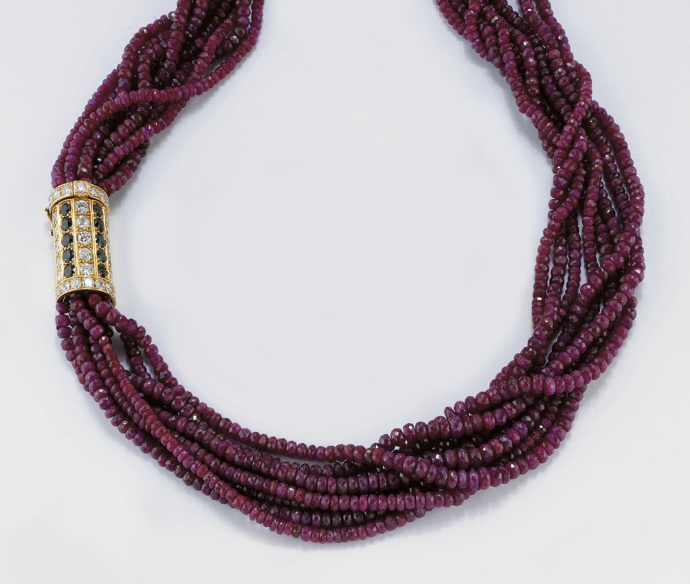 COLLANA IN RADICI DI RUBINO