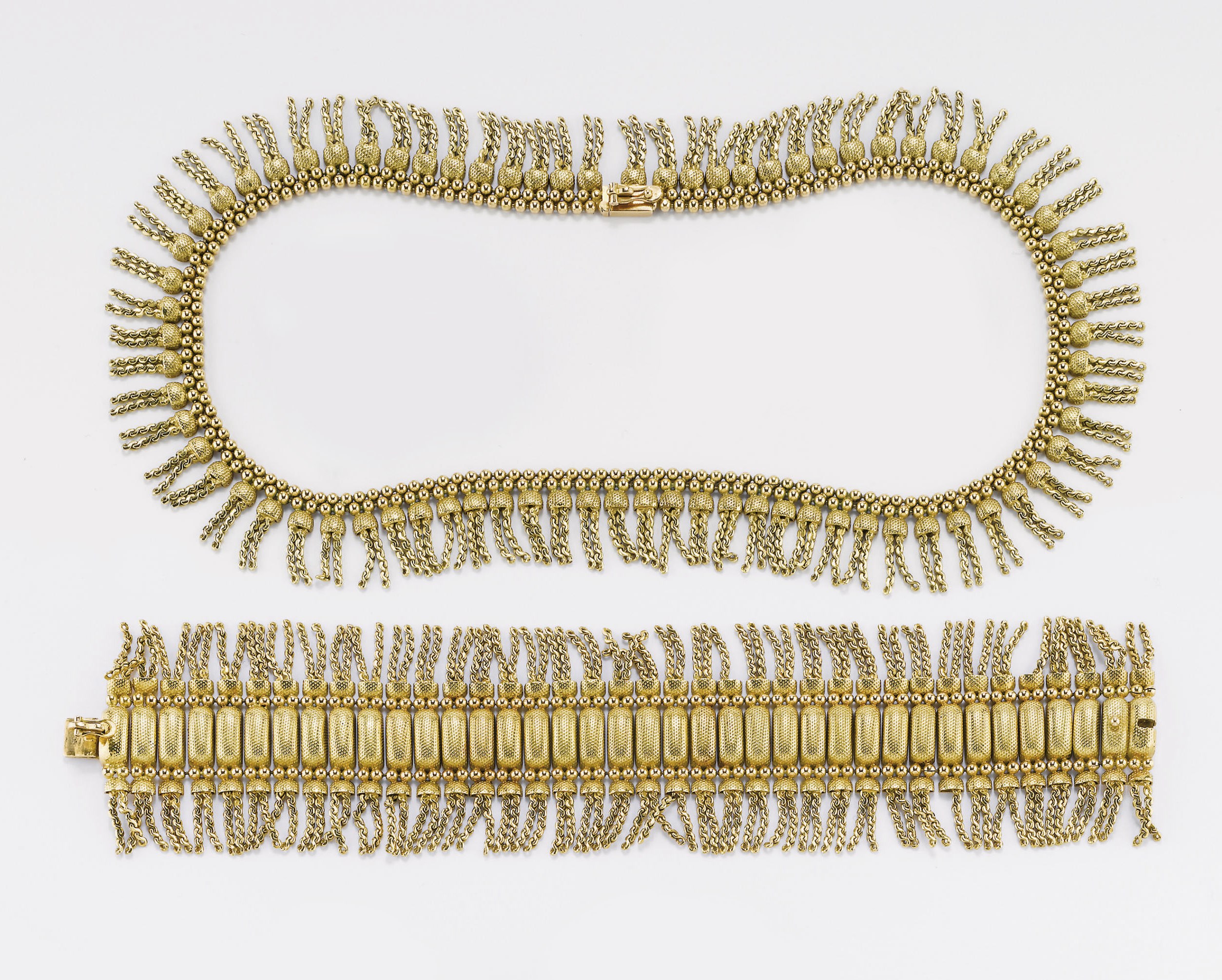 DEMI PARURE IN ORO