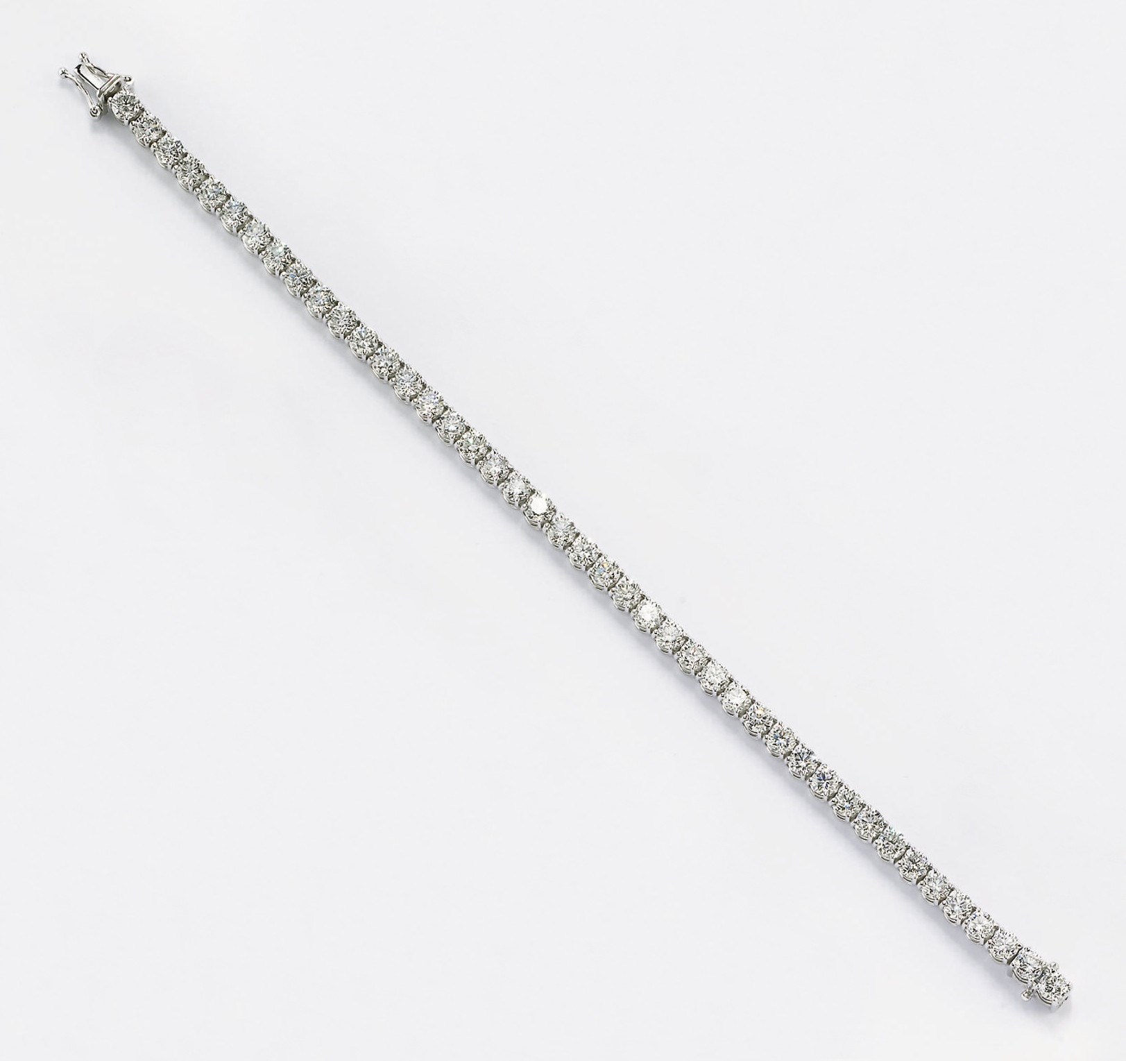 BRACCIALE TENNIS IN ORO E DIAMANTI