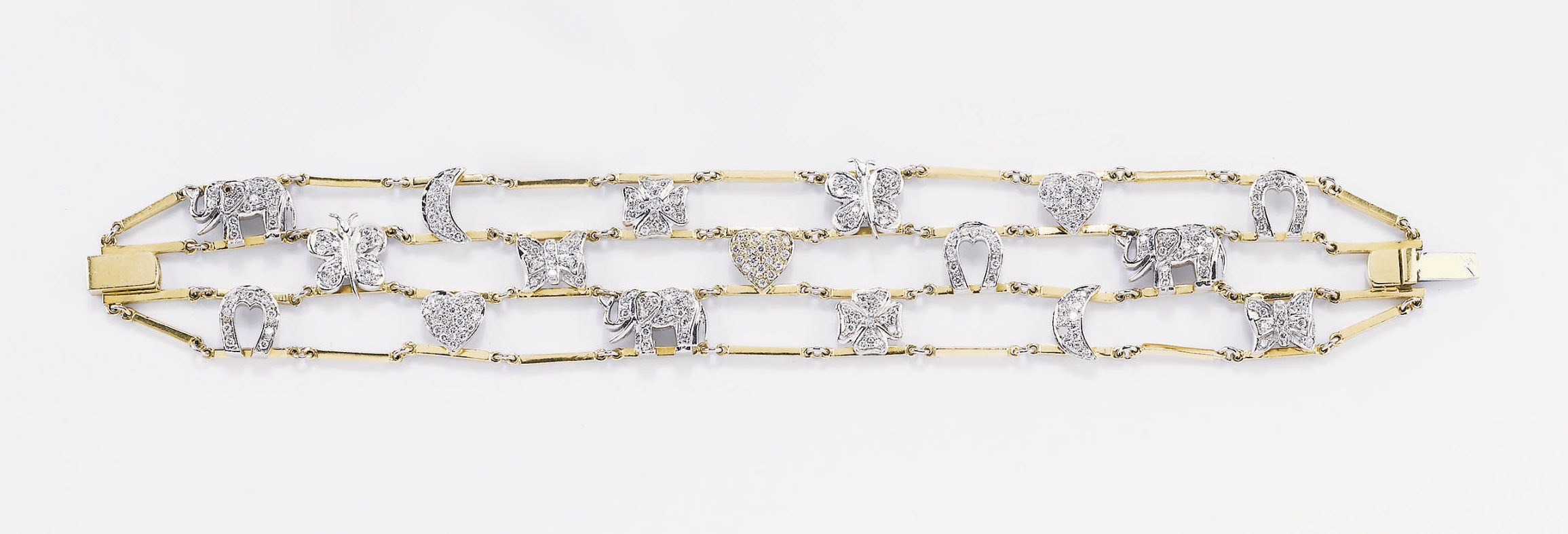 BRACCIALE IN ORO E BRILLANTI