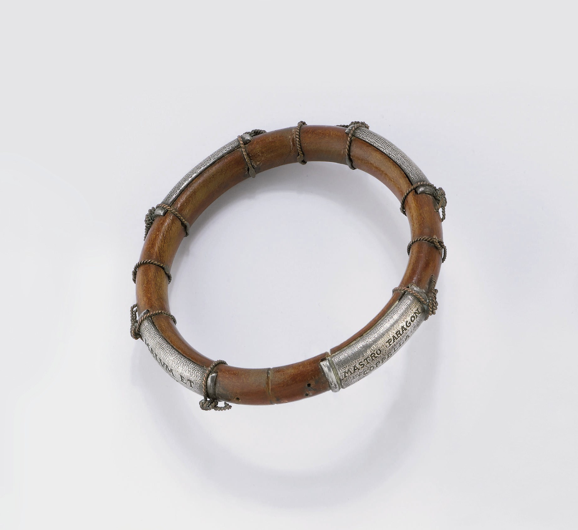 BRACCIALE IN LEGNO E ARGENTO, DI MARIO BUCCELLATI